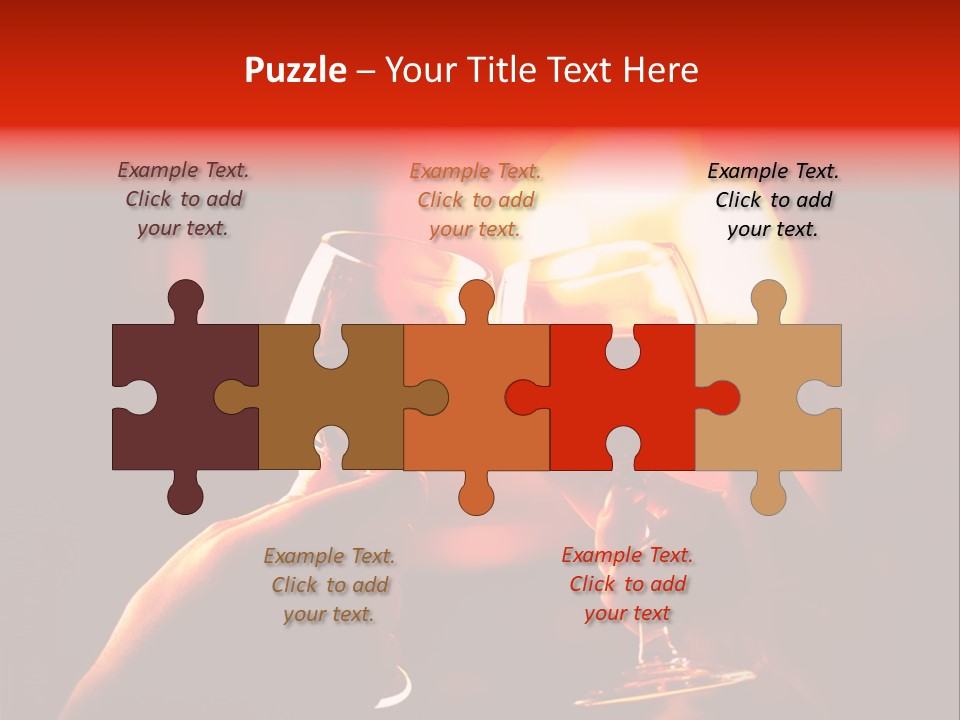 Relationship Closeup Party PowerPoint Template