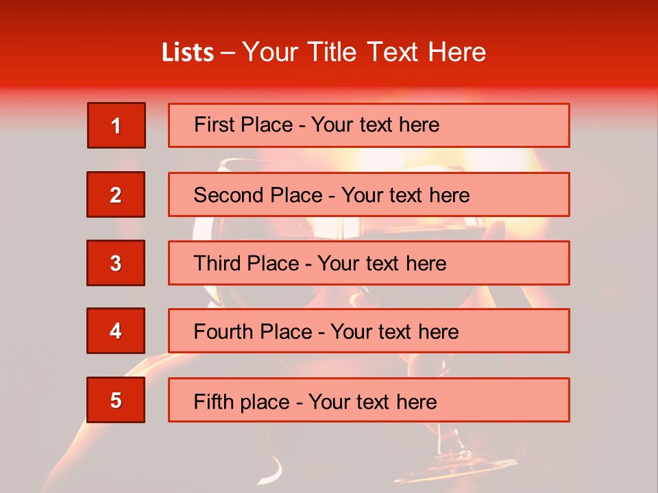 Relationship Closeup Party PowerPoint Template