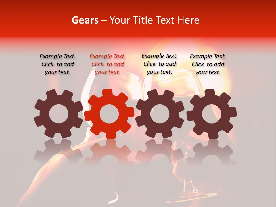 Relationship Closeup Party PowerPoint Template