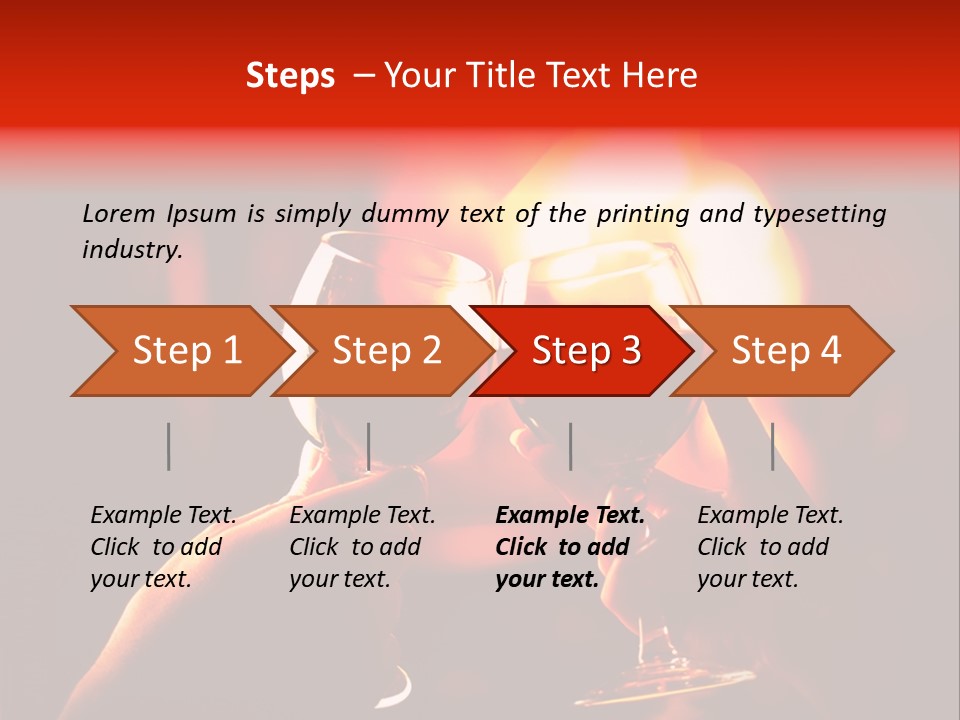 Relationship Closeup Party PowerPoint Template