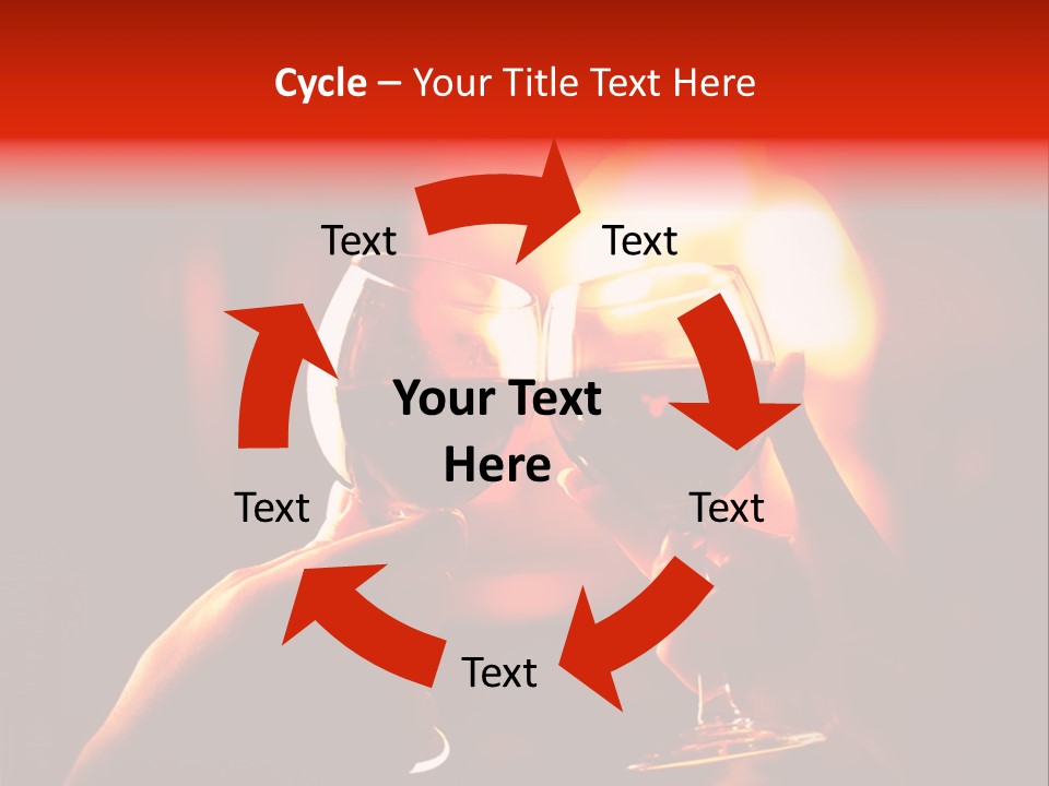 Relationship Closeup Party PowerPoint Template