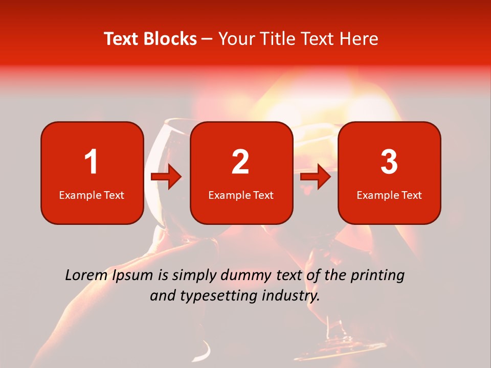 Relationship Closeup Party PowerPoint Template