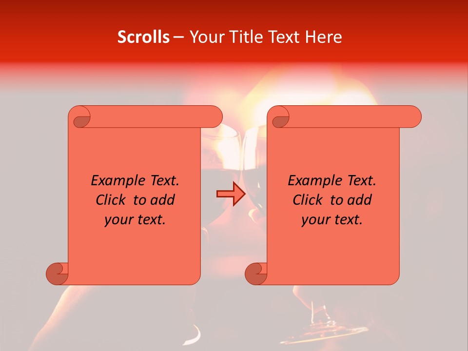 Relationship Closeup Party PowerPoint Template