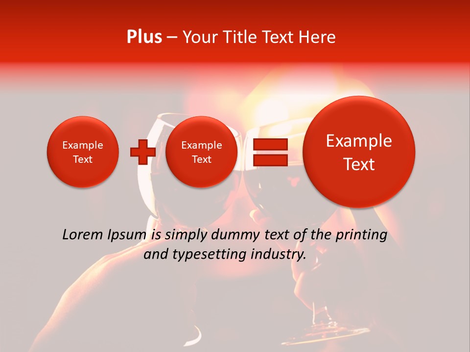 Relationship Closeup Party PowerPoint Template