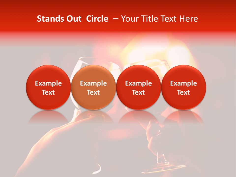 Relationship Closeup Party PowerPoint Template