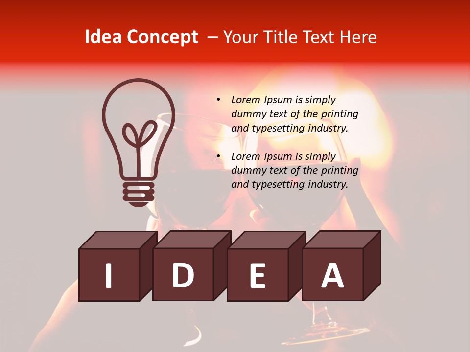 Relationship Closeup Party PowerPoint Template