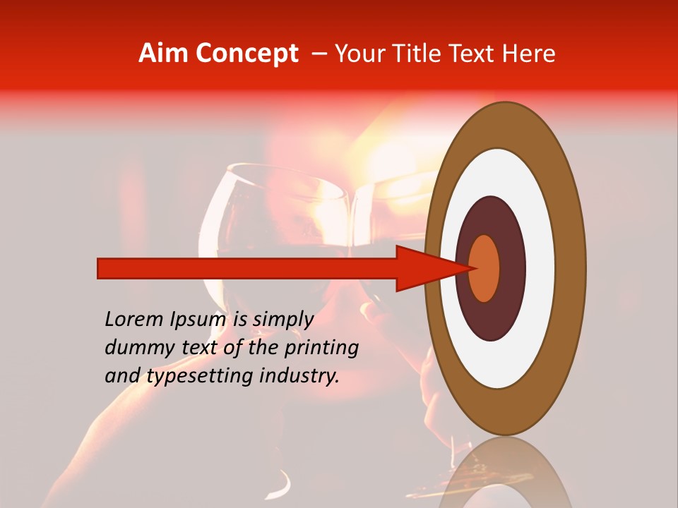 Relationship Closeup Party PowerPoint Template