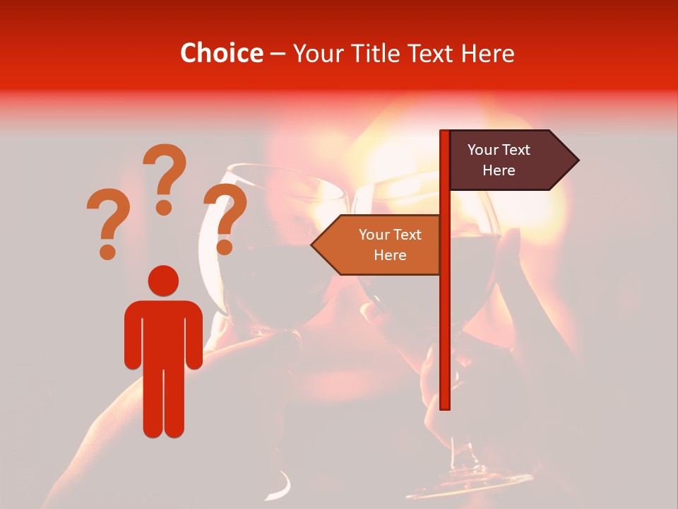 Relationship Closeup Party PowerPoint Template