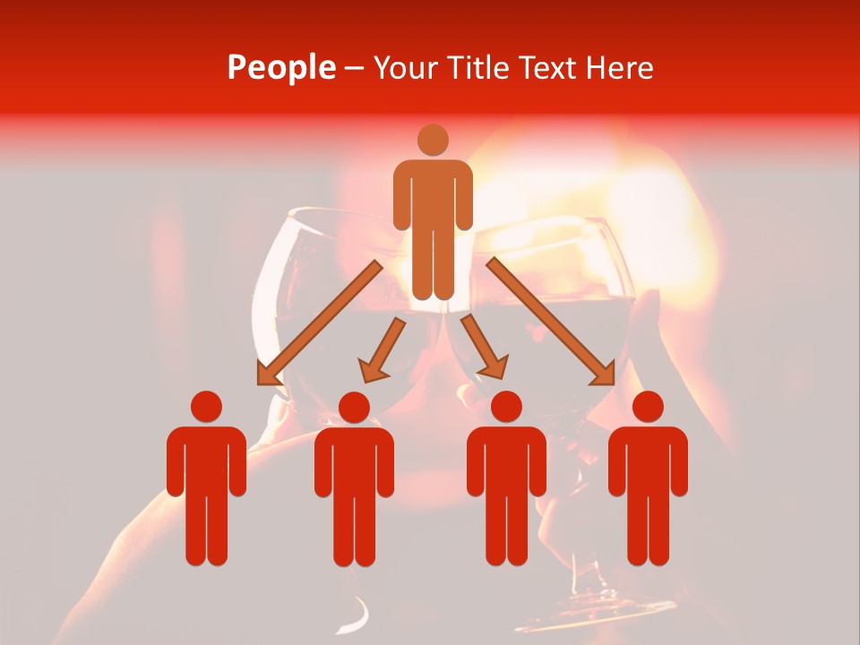 Relationship Closeup Party PowerPoint Template