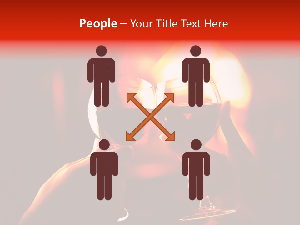 Relationship Closeup Party PowerPoint Template