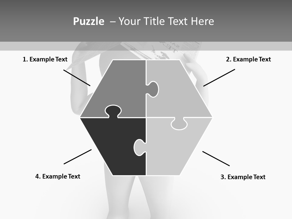 Male Power Confident PowerPoint Template