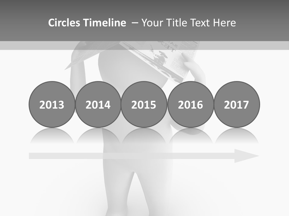 Male Power Confident PowerPoint Template