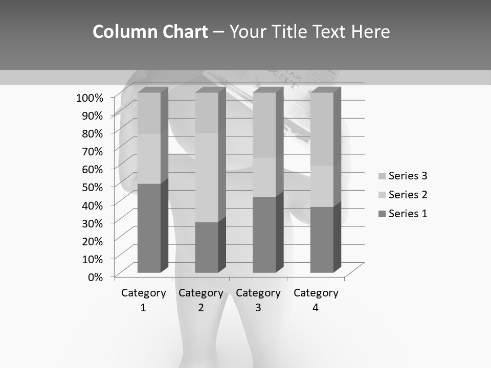 Male Power Confident PowerPoint Template