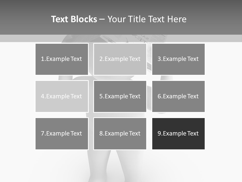 Male Power Confident PowerPoint Template