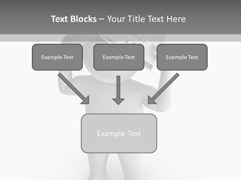 Male Power Confident PowerPoint Template