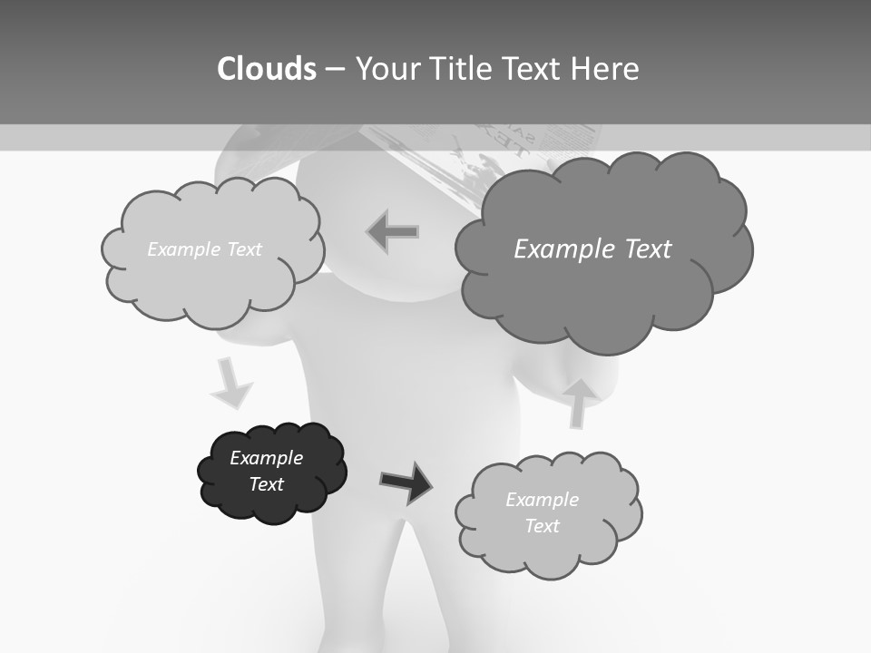 Male Power Confident PowerPoint Template
