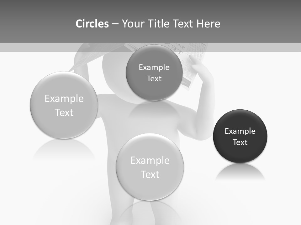 Male Power Confident PowerPoint Template