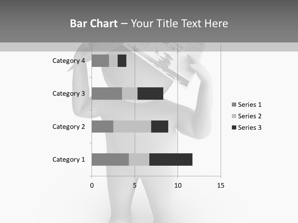 Male Power Confident PowerPoint Template