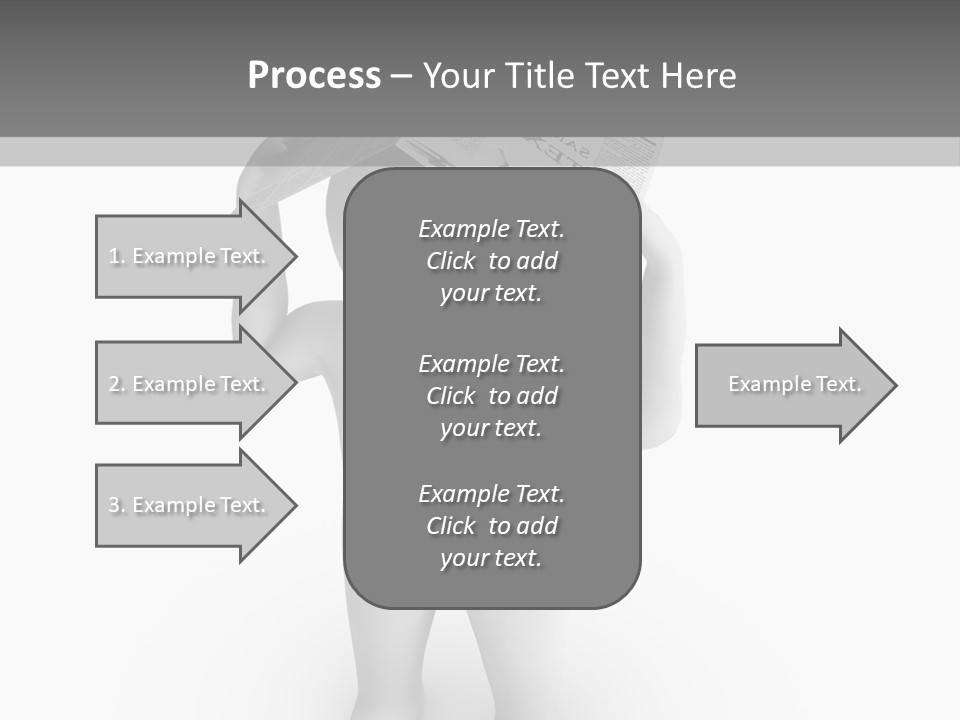 Male Power Confident PowerPoint Template