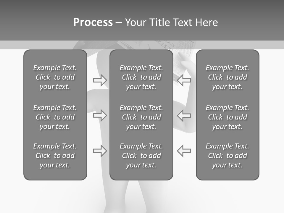 Male Power Confident PowerPoint Template