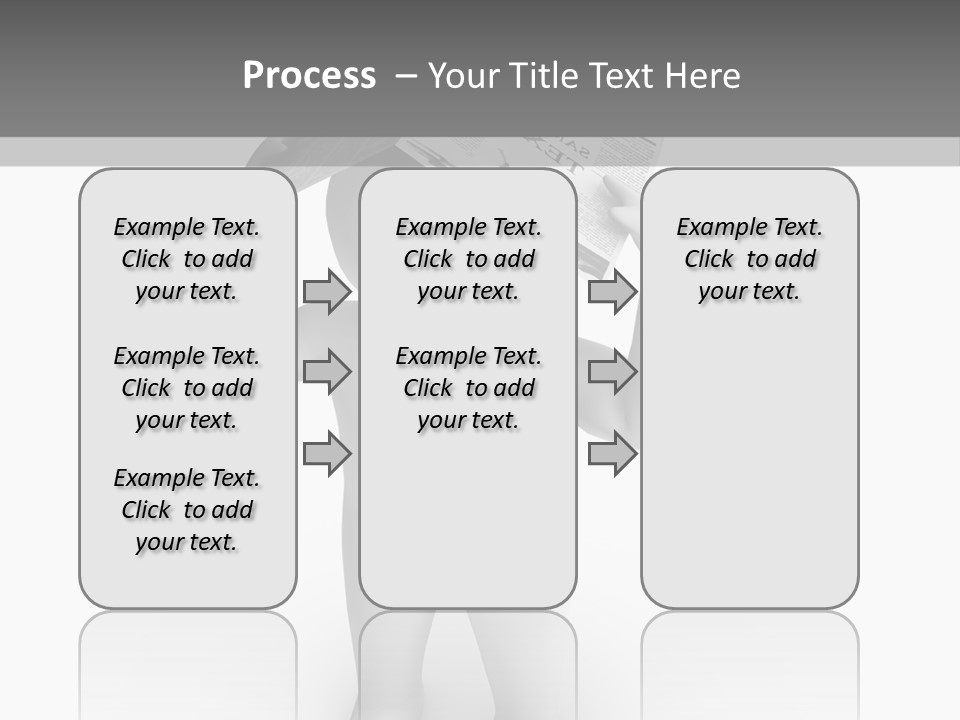 Male Power Confident PowerPoint Template