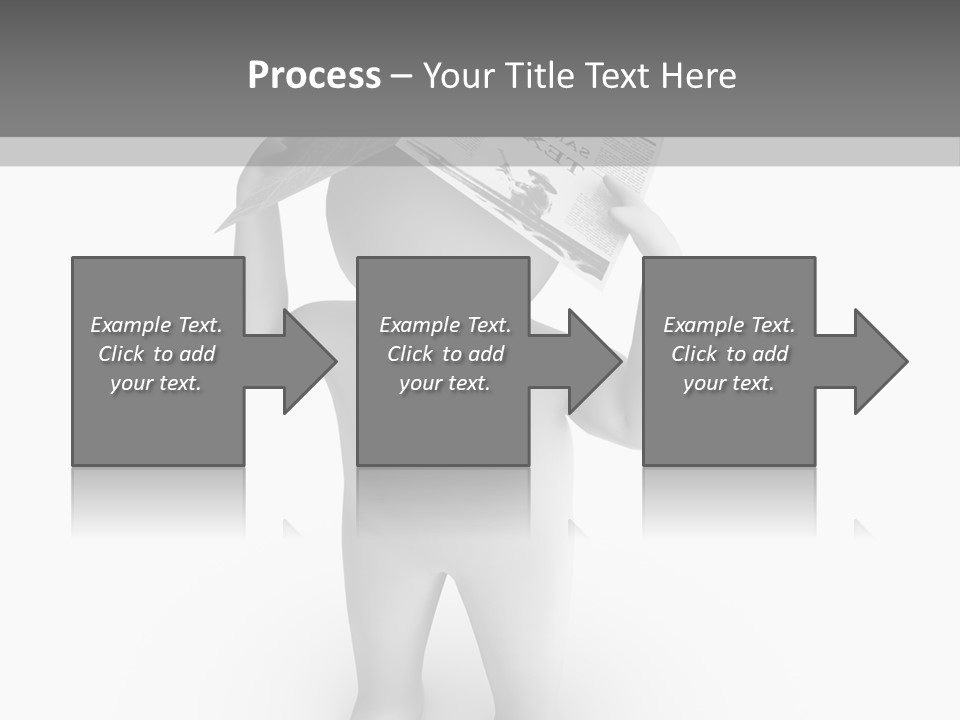 Male Power Confident PowerPoint Template