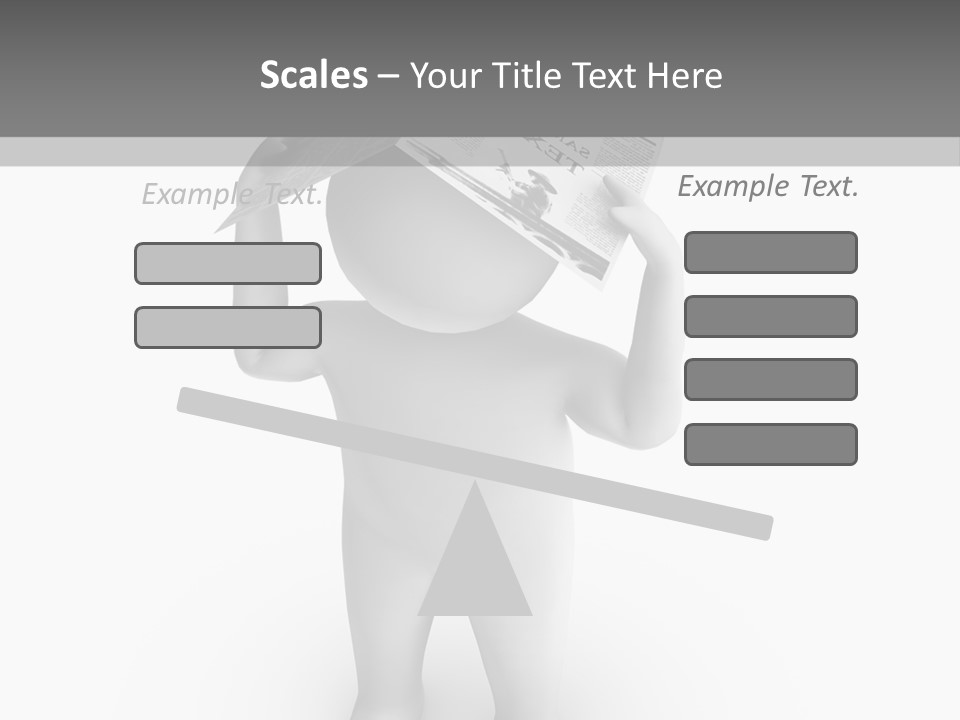 Male Power Confident PowerPoint Template