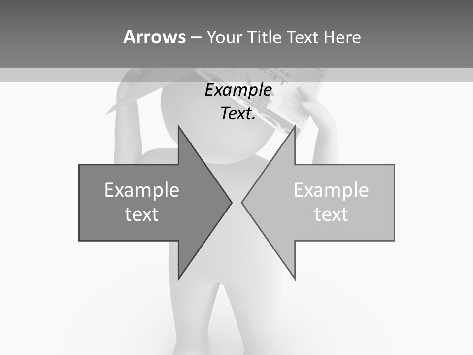 Male Power Confident PowerPoint Template