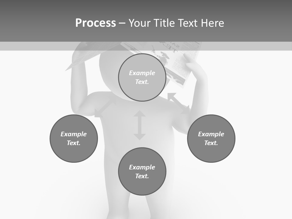 Male Power Confident PowerPoint Template