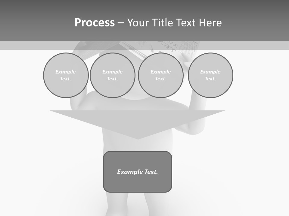 Male Power Confident PowerPoint Template