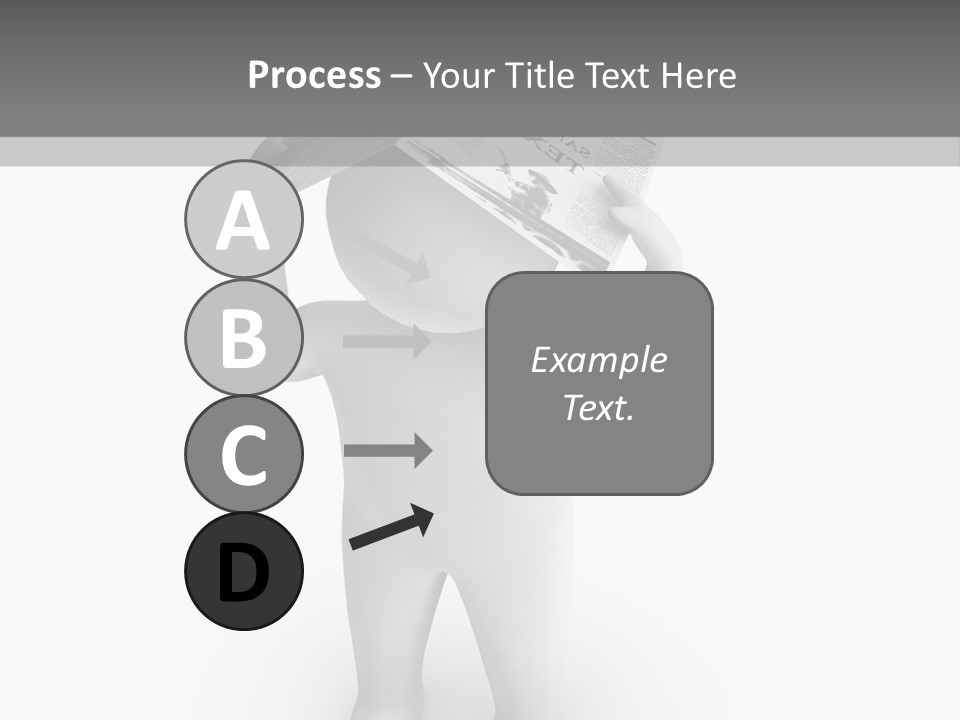 Male Power Confident PowerPoint Template