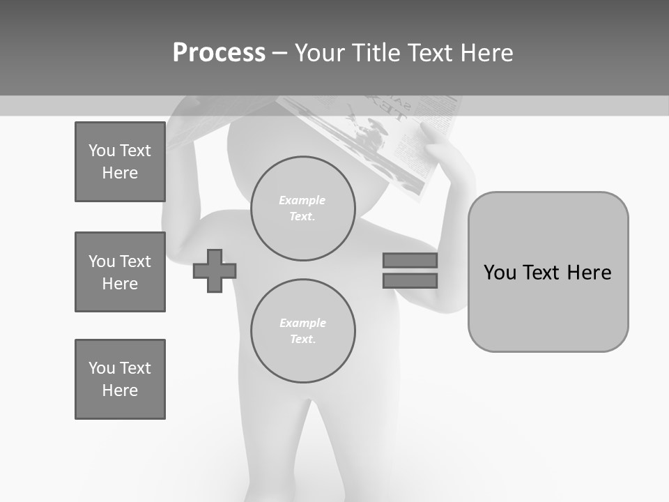 Male Power Confident PowerPoint Template