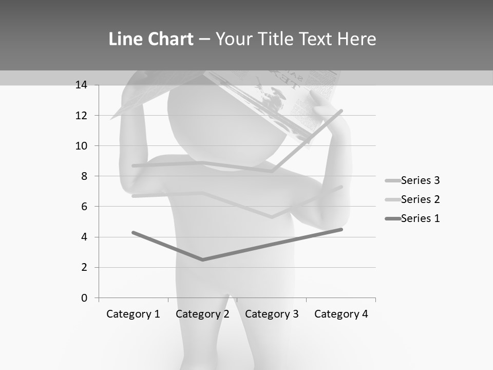 Male Power Confident PowerPoint Template