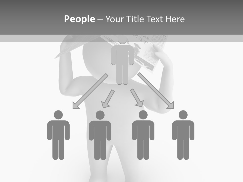 Male Power Confident PowerPoint Template