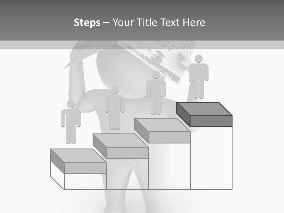 Male Power Confident PowerPoint Template