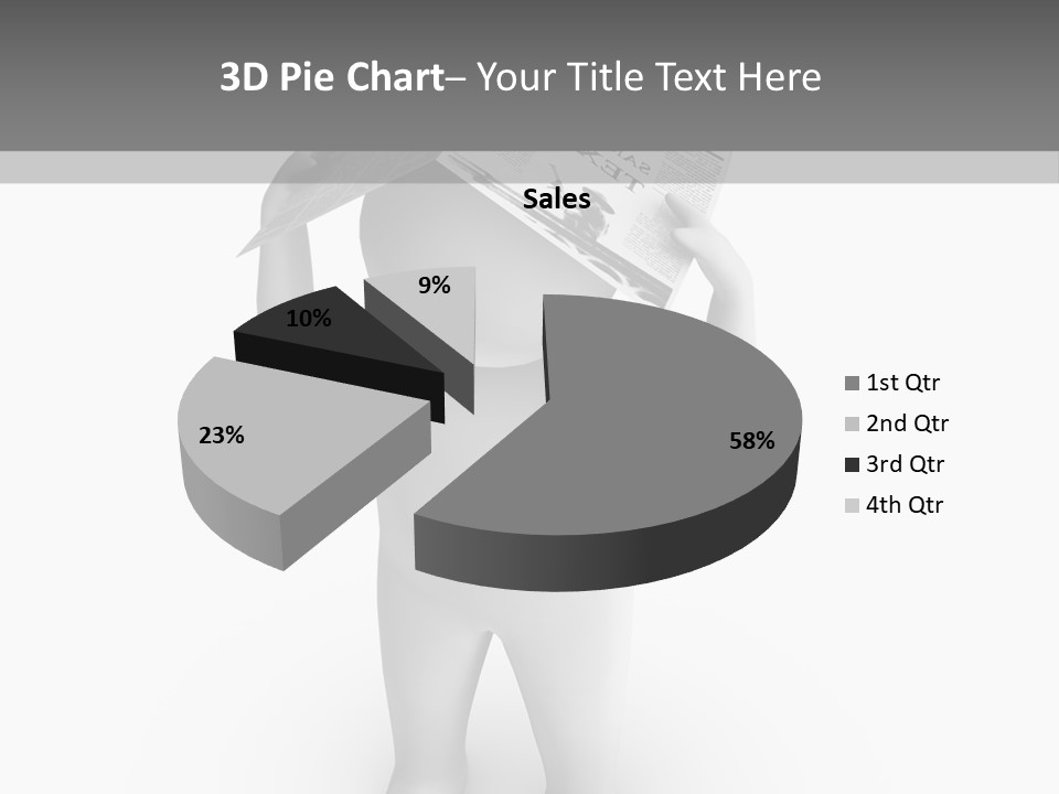 Male Power Confident PowerPoint Template