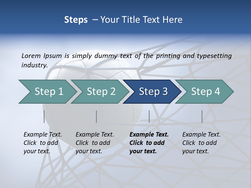 Game Grass Stadium PowerPoint Template