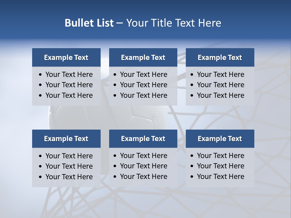 Game Grass Stadium PowerPoint Template
