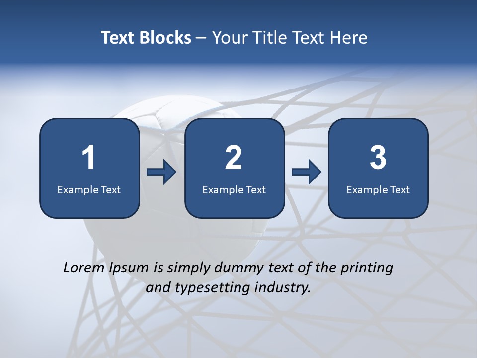 Game Grass Stadium PowerPoint Template