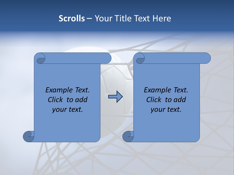 Game Grass Stadium PowerPoint Template