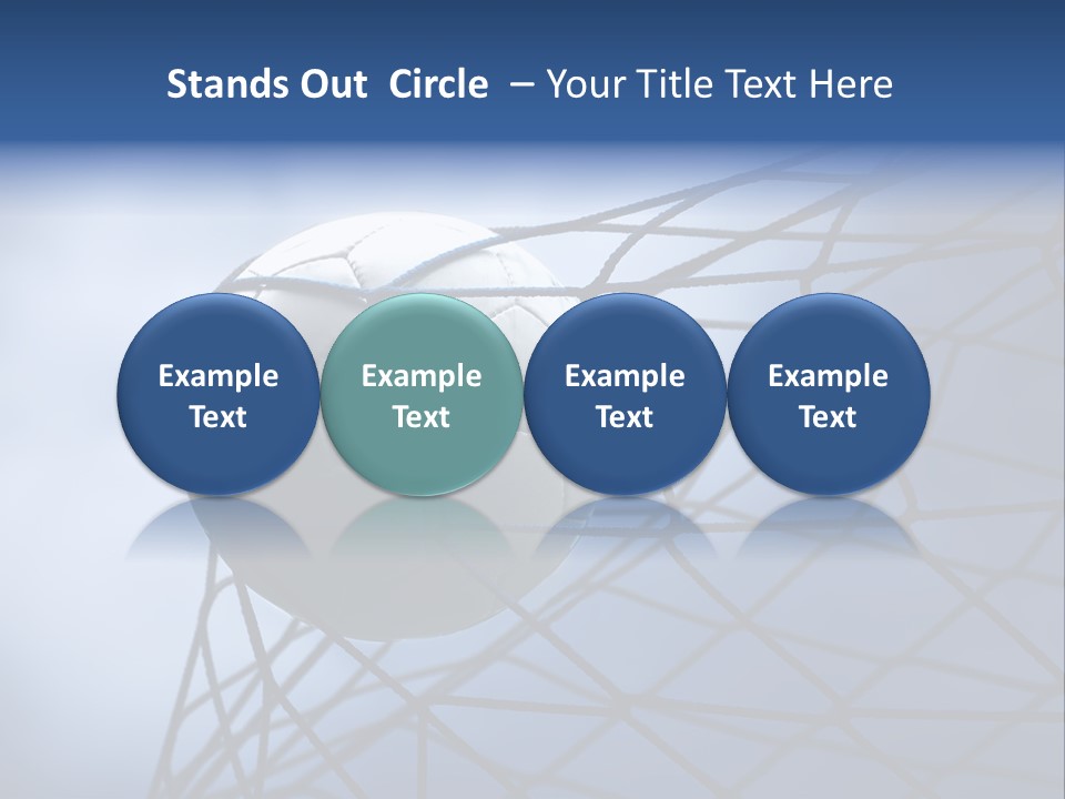 Game Grass Stadium PowerPoint Template