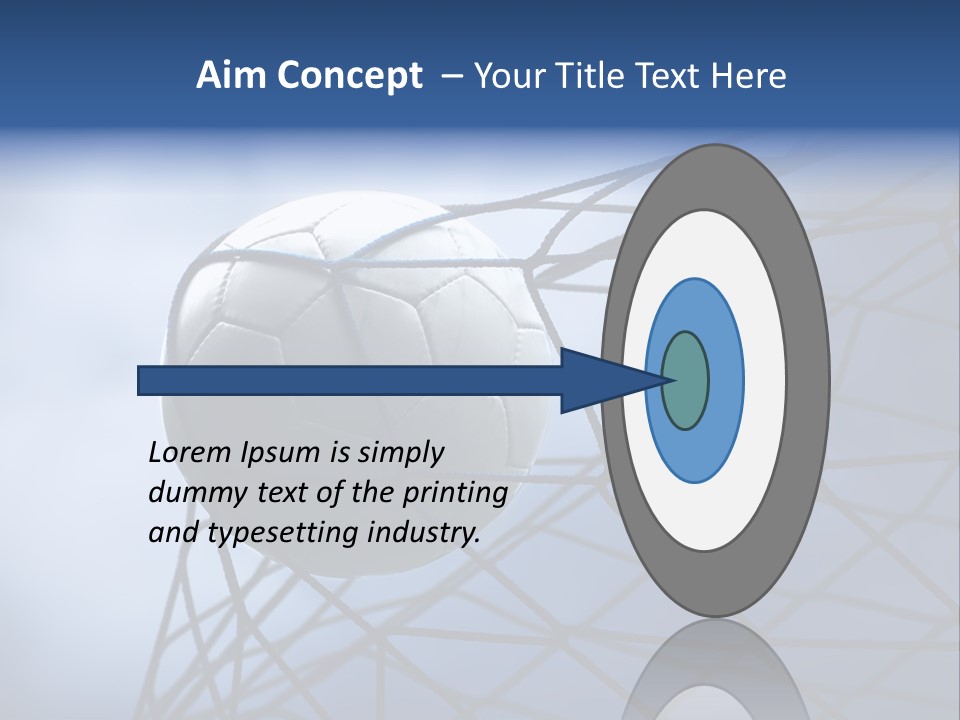 Game Grass Stadium PowerPoint Template