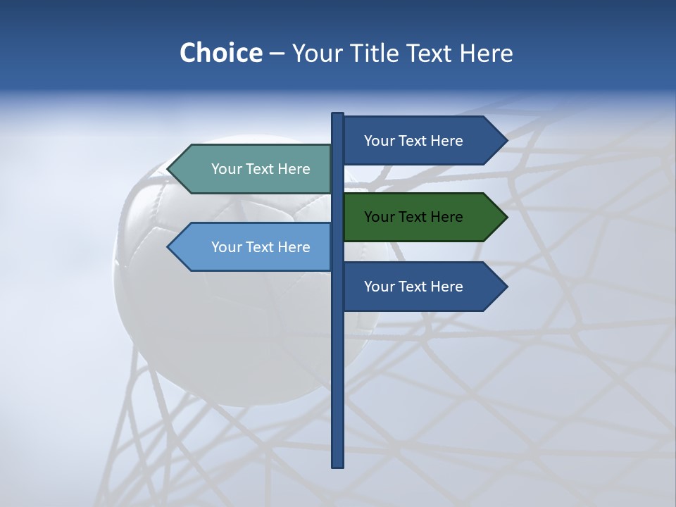Game Grass Stadium PowerPoint Template