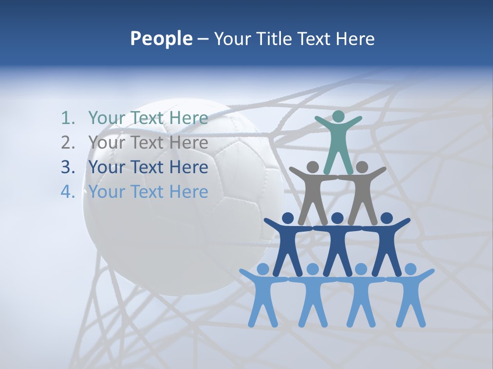 Game Grass Stadium PowerPoint Template