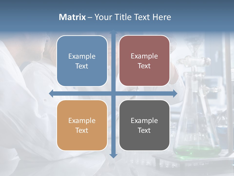 Scientist Medicine Three PowerPoint Template