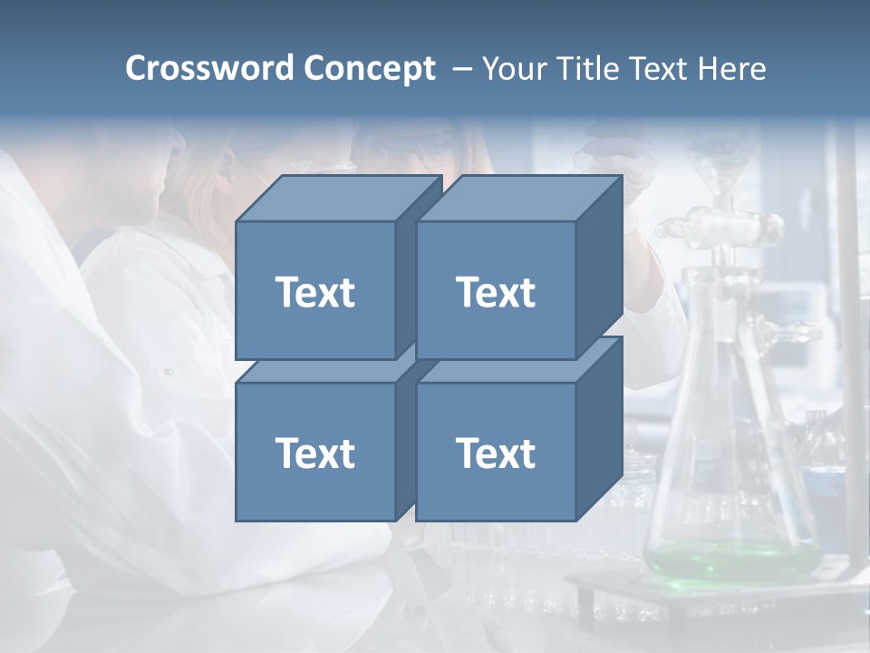 Scientist Medicine Three PowerPoint Template