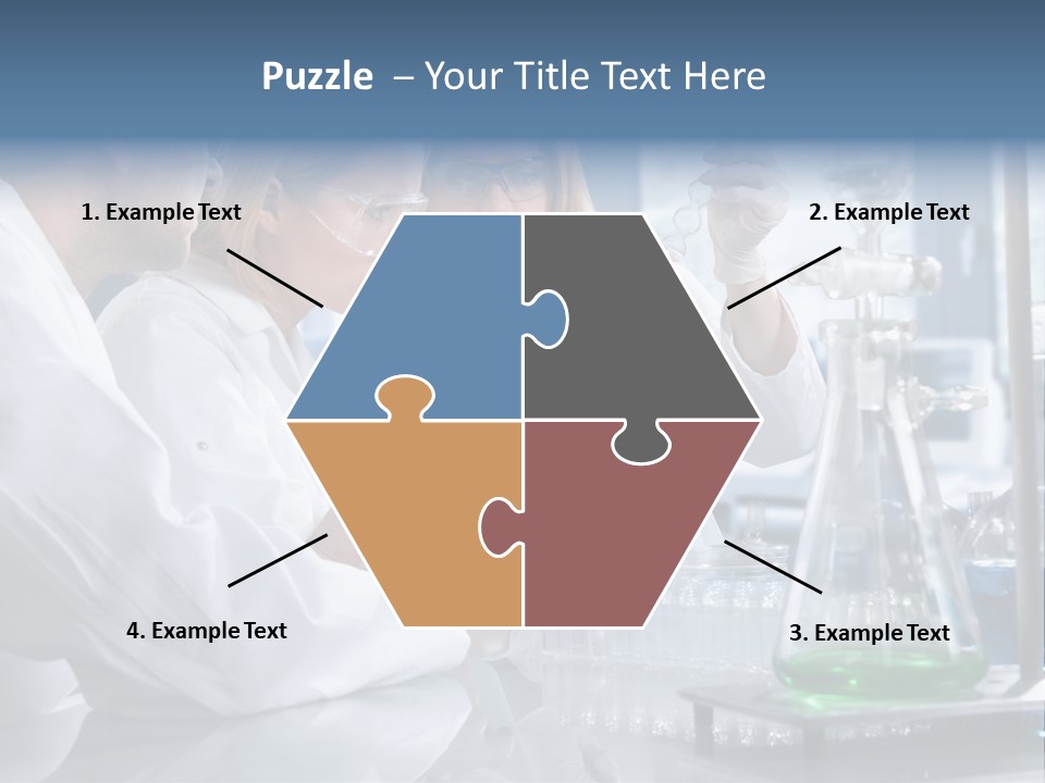 Scientist Medicine Three PowerPoint Template