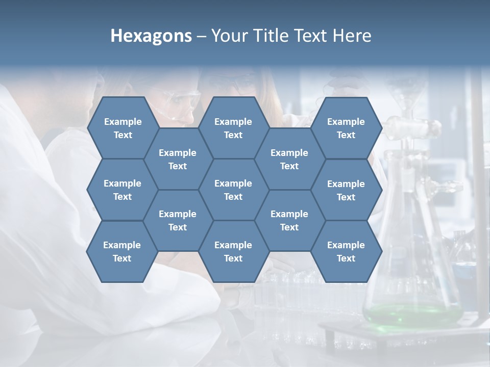 Scientist Medicine Three PowerPoint Template