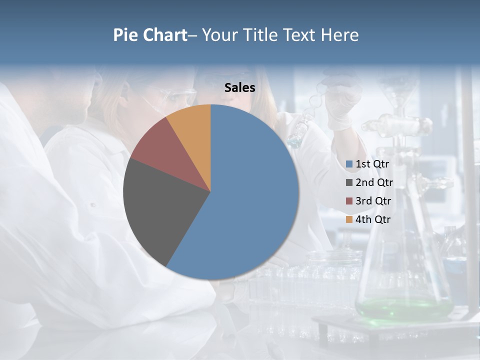Scientist Medicine Three PowerPoint Template