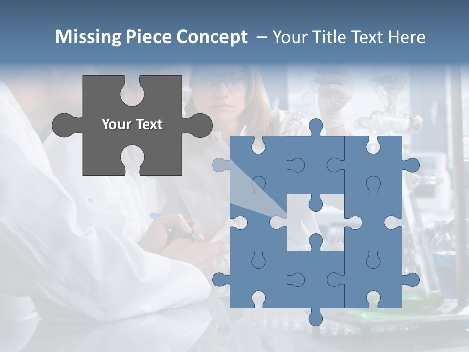 Scientist Medicine Three PowerPoint Template